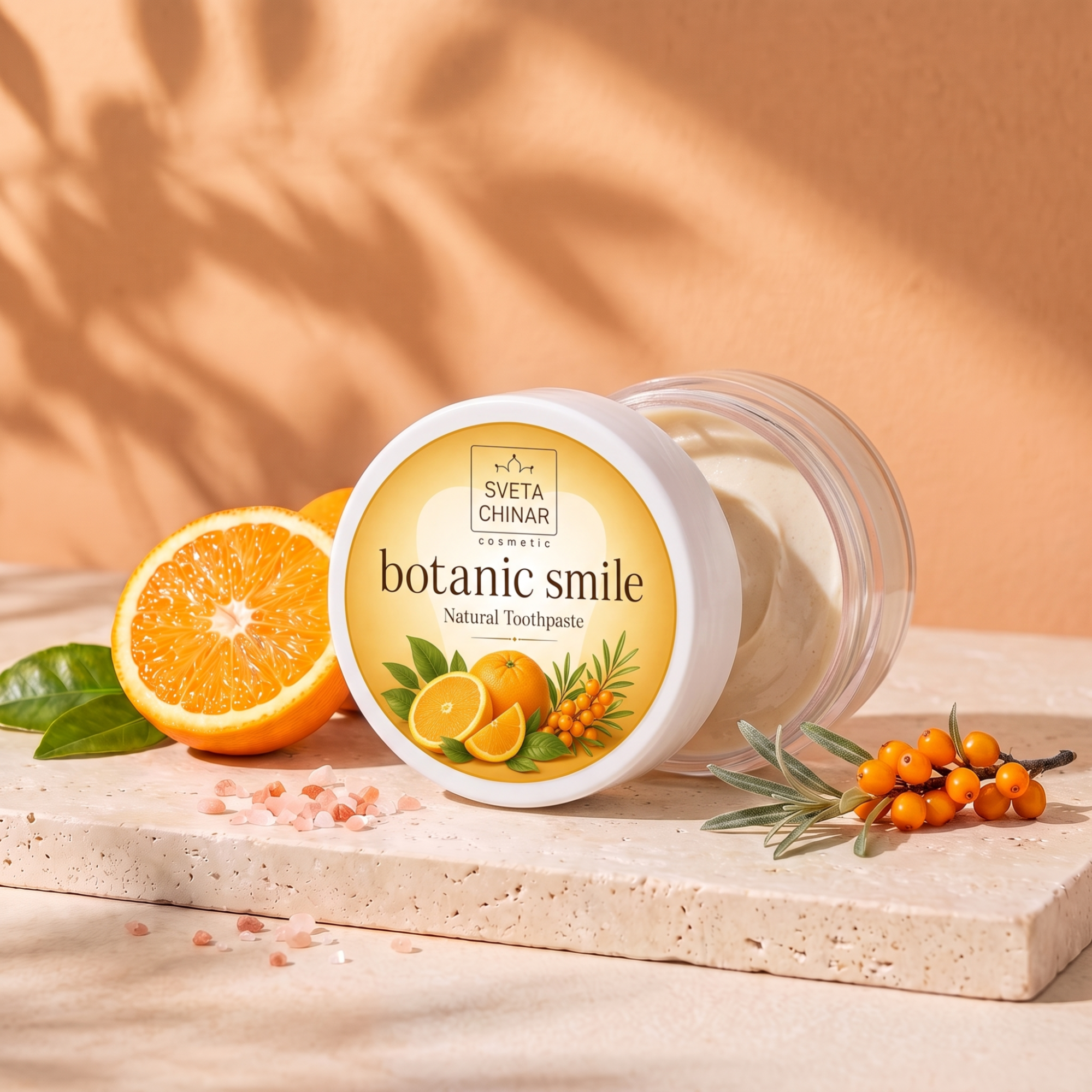 Физиологичная зубная паста BOTANİC SMİLE CITRUS FRESH