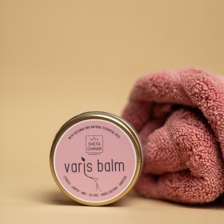 Ароматерапевтический бальзам против варикоза и геморроя